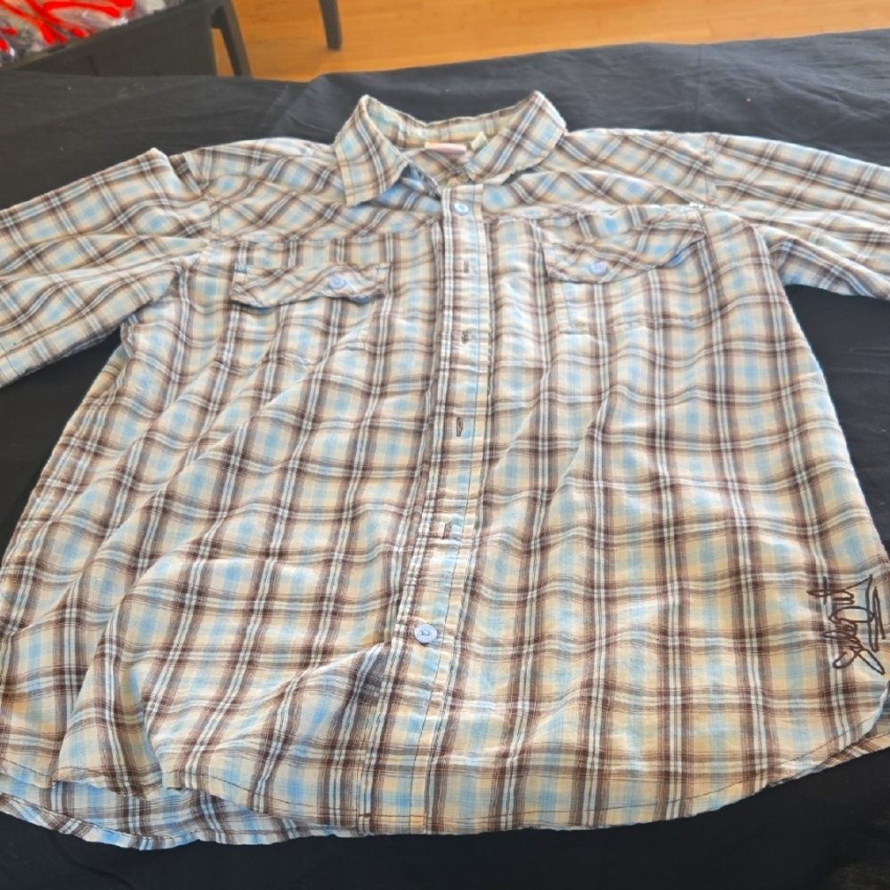 Plaid Men's Small Sideout Shirt